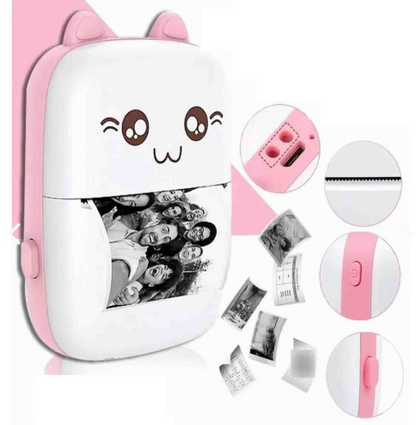 Mini impresora + 10 rollos